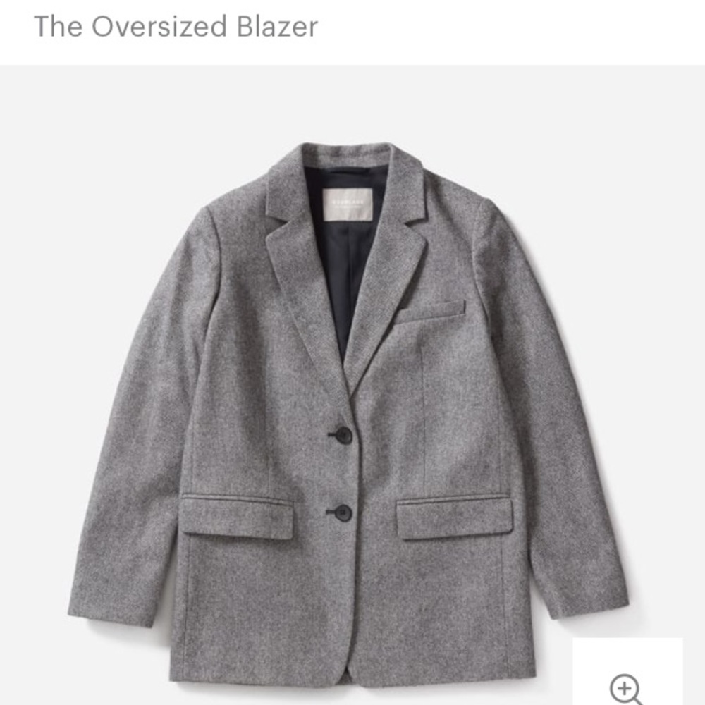 Everlane The Oversized Blazer, Size 4